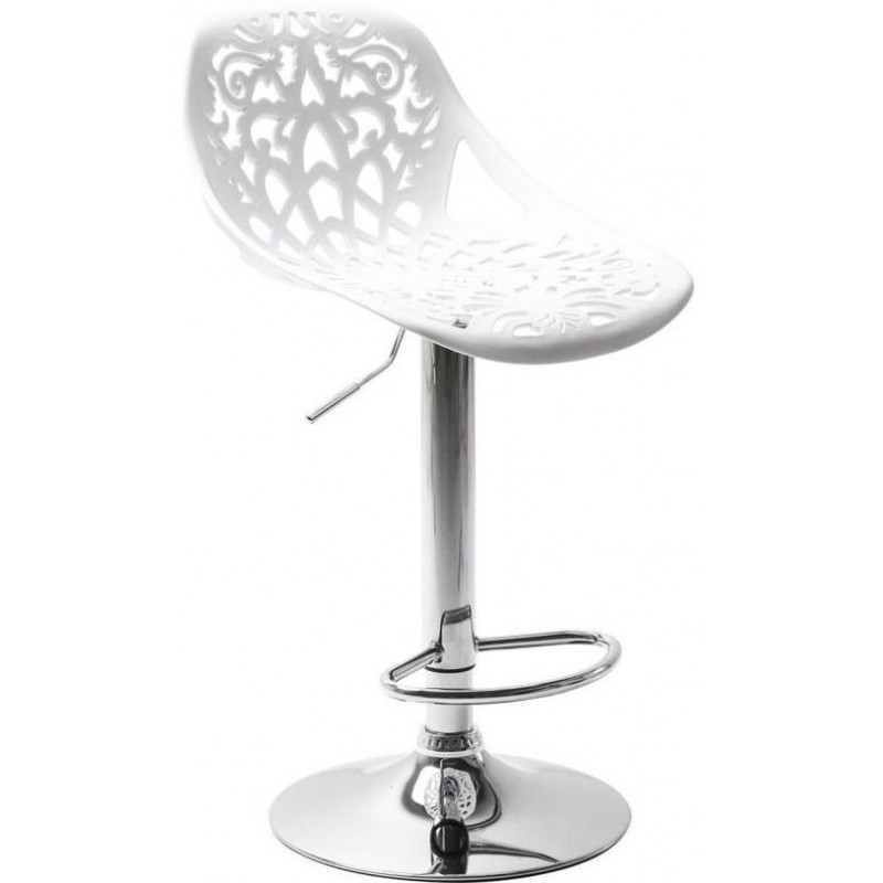 Bar Stool Ornament White